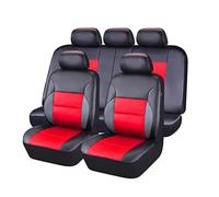 para Audi A4 B7 Avant/A4 B8/A4 B8 S/A4 B8 Sport/A4 B8 Tuning, Fundas Asiento Coche Funda Cuero Juegos De Cubreasientos ProteccióN Total Asientos Originales,E/Blackred