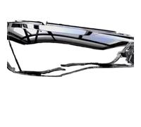 Para Audi Para A1 8X Pre-faclieft 2010-2014 Cubierta De Faro Delantero De Coche Cubierta De Cristal De Lente De Faro Pantalla De Lámpara Cubiertas De Lente De Carcasa Brillante(1pc Right Side)