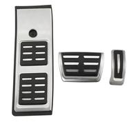 Para Audi Q5 FY 2018 2019 2020 2021 2022 LHD Pedales De Coche Gas Combustible Freno Reposapiés Pedal Cubierta Pad Cubierta Pedal Coche(AT with Rest)