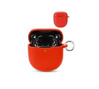 Para auriculares Bose QuietComfort Ultra Wireless Headphones,daunke suave funda de silicona suave con hebilla redonda, protección completa, rojo