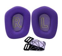 para auriculares compatible con Logitech G335 G733, de oreja de esponja viscoelástica, cabezal de cruzada, para