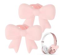 para Auriculares - Juego 2 Piezas De Silicona, Repuesto Adorable,Lazos De Clip para Auriculares 3D para Mujeres | para Hogar Oficina Viaje Diario Estudiantes Amigos Compañeros De