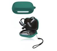 Para auriculares Soundcore AeroFIT 2, funda de silicona suave con impermeable, a prueba de golpes y resistente a los arañazos, ideal para la protección diaria, color verde