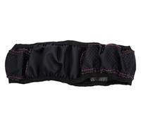 para Auto para Camión para SUV para Van Accesorios para Volantes Cubierta Negra para Rueda De Coche con Agarre Mejorado Protector Cubiertas Volante(Pink Line)