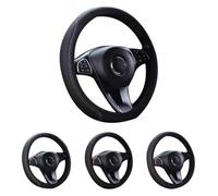 para Auto para Camión para SUV para Van Accesorios para Volantes Cubierta Negra para Rueda De Coche con Agarre Mejorado Protector Cubiertas Volante(Gray Line)