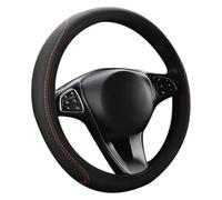 para Auto para Camión para SUV para Van Accesorios para Volantes Cubierta Negra para Rueda De Coche con Agarre Mejorado Protector Cubiertas Volante(Orange Line)