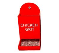 para aves de corral - 115 g, para pollos, creativo | Regalo para comederos para decoración del hogar, diseño de color con letras aleatorias, accesorio de alimentación Degl