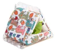 para Aves, Hamaca Colgante Cálida, Casa De para Aves Suave Y Cálida, para Periquitos Cotorras Cacatúas Agapornis Canarios Conejos Cobayas