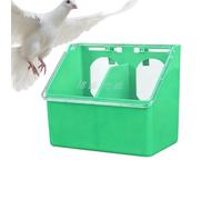 para Aves Recipiente Impermeable de Gran Capacidad | Dispensador de Alimento para Aves Mascota para Codorniz Periquito Loro Gallina Ave en Interior Exterior Jardín Granja