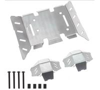 Para Axial Axp8 Gilamon 1/8 Parachoques Metal Acero Inoxidable Chasis Protección Placa Protectora Actualización Coche RC Accesorios Piezas Maquetas RC