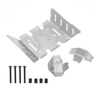 para Axial para AXP8 para Gilamon 1/8 RC Coche Parachoques Acero Inoxidable Placa Deslizamiento Protección Chasis Resistente Piezas Mejora Piezas Automóviles RC