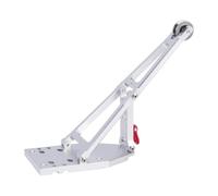 para Axial para Capra 1,9 para UTB Trail para Buggy 1/10 Coche Trepador Control Remoto Cabrestante Aluminio Brazo Grúa Kit Auxilio Camión Remolque Rescate Piezas Mejora RC
