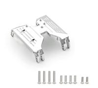 Para Axial Para Capra UTB10 1.9 Para UTB 1/10 Piezas De Mejora Coches RC Crawler Placa Protectora Chasis Metálico Accesorio De Coche RC(Silver)