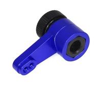 Para Axial Para Capra UTB10 1.9 Y Para UTB RBX10 1/10 Juego Piezas Accesorios Mejora Coches RC Crawler Brazo Servo Metálico 25T Accesorio De Coche RC(Blue)