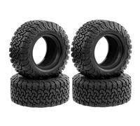 para Axial para SCX10 Coche Trepador Control Remoto 4 Uds 1,9 Pulgadas 90 * 37mm Beadlock Neumáticos Goma Accesorios Mejora Reparación Modificar Piezas Piezas Mejora RC