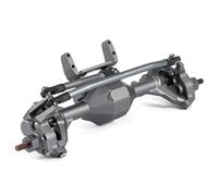 para Axial para SCX10 II 90046 para Vanquish VS4-10 F9 1/10 CNC Eje Portal Delantero Trasero Aluminio con Soporte Servo Chasis Trepador Control Remoto Piezas RC