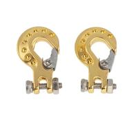 para Axial para SCX10 para Traxxas para TRX4 D90 1/10 Coche Trepador Control Remoto 2 Uds Gancho Remolque Metal Cabrestante Piezas Mejora Piezas Automóviles RC