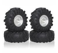 para Axial para SCX10 para Wraith para Traxxas 1/10 2, "Beadlock Rueda Llanta Juego Neumáticos 4 Uds 138mm Última Actualización Coches Trepadores Control Remoto Neumáticos Coche RC