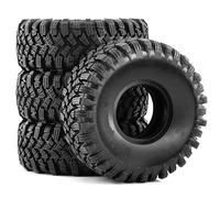 Para Axial Para Scx10 Pro Para Capra Para Traxxas Para Trx4 Para Redcat 1/10 4 Neumáticos Goma Blanda De 115 Mm 1,9" Coches RC Crawler RC Mejoras Juguetes