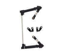 Para Axial Para Yeti Para Wraith 1/10 RC Estabilizador Antiinclinación | Barra Estabilizadora De Varilla Antiinclinación De Metal De Repuesto De Piezas De Coche RC Accesorios coches RC(Black)