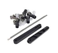 para Axial Rr10 Bomber 90053 90048 Ax31331 1/10 Conjunto Barra Estabilizadora Trasera Metal Kit Conexión Panhard RC para Rock para Carreras RC Accesorios