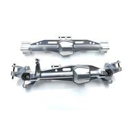 para Axial SCX6 Honcho 1/6 RC Car Aluminio 7075# Carcasa del Eje Delantero Y Trasero Accesorios Mejora Articulación Rojo para Plata RC Auto Eje Delantero Trasero