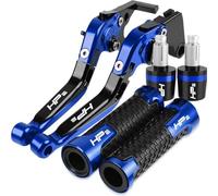 para B&M&W HP2SPORT HP2 Sport 2008 2009 2010 2011 Palancas De Embrague De Freno Ajustables CNC para Motocicletas, Extremos De Empuñaduras De Manillar De 22 Mm Reemplazar(Blue 1)