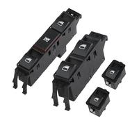 Para B&MW E46 Serie 3 Sedan Touring 320d 320i 1999-2005 Botón Elevalunas Eléctrico 61316902179 61316902174 61316902184 Mando Botonera Elevalunas(Set B (4pcs))