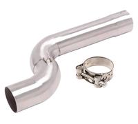 Para B&MW F900 F900R F900XR 2020 2021 Motocicleta Slip-On Escape Modificado Silenciador Escape Catalizadores Eliminar Medio Enlace Tubo Motocicleta Enlace Tubo Medio
