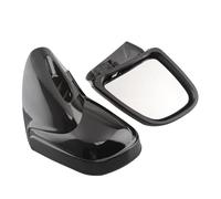 Para B&MW K1200 K1200lt K1200m 1999-2008 Motocicleta Espejo Retrovisor Lateral Carenado Montaje Manual Ajustable Espejos laterales motocicleta(Negro brillante)