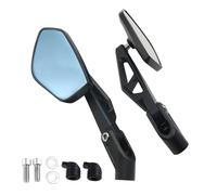 Para B&MW M1000r M1000xr S1000r S1000xr Cnc Espejo Retrovisor Plegable De Aluminio Motocicleta Espejos laterales motocicleta(Negro)