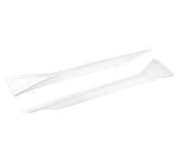 Para B&MW Para X1 Para F48 2020 Reemplazo Cromo Plateado Cubierta Antiniebla Delantera Tiras Moldura Decoración Coche Parachoques Rejilla Parrilla Paragolpes