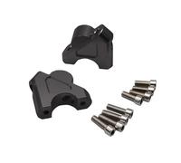Para B&MW R 1200 GS LC R1200GS Para Adventure ADV R1250GS S1000XR Adaptador Altura Manillar Elevador 32 Mm(Negro)
