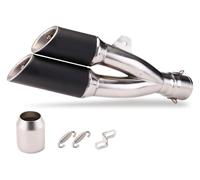 Para B&MW S1000RR 51/61 Mm Motocicleta Tubo De Escape Modificada Silenciador Motocicleta Enlace Tubo Medio(5)