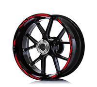 para B&MW S1000RR HP4 para Race F800GT S K1600GTL R1200RS F900R Pegatina Clásica para Llanta Motocicleta Cinta Adhesiva 17 Pulgadas (Color : 8)