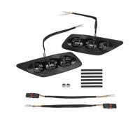 para B&MW S1000RR M1000RR 2020 2021 2022 Luces Traseras LED Integradas Motocicleta Intermitentes Traseros(Black)