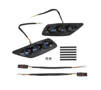 para B&MW S1000RR M1000RR 2020 2021 2022 Luces Traseras LED Integradas Motocicleta Intermitentes Traseros(Blue)