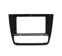 Para B&MW Serie 1 2005 2006 2007 2008 2009-2012 2Din Kit 2 DIN Car Audio 9 INVH Adaptador Marco Fascia Pantalla Grande fascia radio estéreo(Fotograma 2)