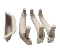 Para B&MW X3 X4 F25 F26 2010-2016 LHD RHD Manija Interior Puerta Pasajero Coche Cubierta Panel Reposabrazos Tirador Moldura 4 Piezas Manijas Interiores(Lhd-oyster)