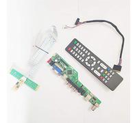 Para B125XW01 V0 B125XW02 V0 panel de ordenador portátil WLED LVDS 40Pin 12.5 "HDMI VGA USB RF 1366 * 768 T.V53 controlador de pantalla tarjeta de unidad kit (B125XW02 V0)