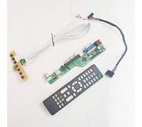 Para B140XTN02.0/2/3 portátil PC 1366 * 768 LVDS 40Pins WLED T.V53 controlador de pantalla tarjeta de impulsión VGA+HDMI+AV+USB+RF 14 "DIY kit (B140XTN02.2)