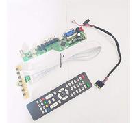 Para B140XW01 V8 V9 VB WLED LVDS 40Pin HDMI VGA USB AV RF 1366 * 768 T.V53 pantalla controlador unidad tarjeta 14 pulgadas portátil panel DIY kit (B140XW01 V9)
