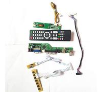 Para B141EW01 V0 V1 V2 HDMI VGA USB AV teclado+control remoto+inversor T.V53 tarjeta de unidad panel LCD monitor LVDS 1CCFL 30Pin DIY kit (B141EW01 V0)