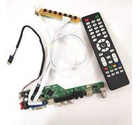 Para B156XTN02.0 B156XTN02.1 39.6 cm WLED LVDS 40Pin 1366 * 768 panel de ordenador portátil HDMI VGA USB AV T.V53 kit de tarjeta de unidad de controlador de pantalla (B156XTN02.1)
