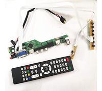 Para B156XW02 V2 HW1A/4A/5A WLED LVDS 40Pin 1366 * 768 HDMI VGA USB AV RF TV56 pantalla controlador unidad tarjeta 15.6 pulgadas portátil panel Kit (B156XW02 V2 HW5A)