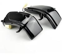 para B8 2X Intermitente dinámico secuencial para Espejo retrovisor Lateral Luz indicadora de Aleta Lateral del Coche Luz indicadora de Espejo retrovisor con luz Intermitente