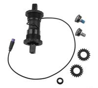 Para Bafang M400 Sensor de par central PAS 68mm para motor de accionamiento, conector macho de 6 pines con 3 cables, ABS+sensor auxiliar de metal para piezas eléctricas para bicicletas