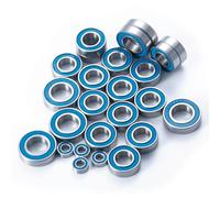Para BAJA Para REY 2.0 1/6 25 Piezas Kit Cojinetes Metal Sellados Goma Azul Modelo Coche RC Actualización Accesorios Reparación Ensamblaje Maquetas Rodamientos Rc