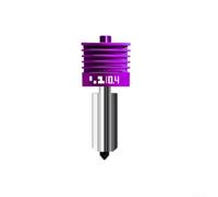 Para Bambu Lab P2s H2d H2s A1 A1 para actualización de mini componentes, boquilla morada sin revestimiento con alta resistencia al calor para Pla Abs para Petg (0.4 mm)