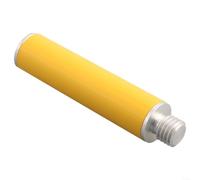Para barra de extensión GPS de 5/8 rosca de 10 cm, aleación de aluminio | Rosca de 1,6 cm, longitud de 10 cm, aleación de aluminio, acabado amarillo, ideal para receptores GPS